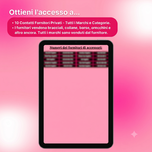 Accessories Suppliers